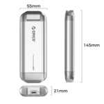 ORICO R40-2T 2TB 40Gbps Racing Car-Inspired Portable SSD Enclosure - Image 2