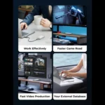 ORICO R40-2T 2TB 40Gbps Racing Car-Inspired Portable SSD Enclosure - Image 7