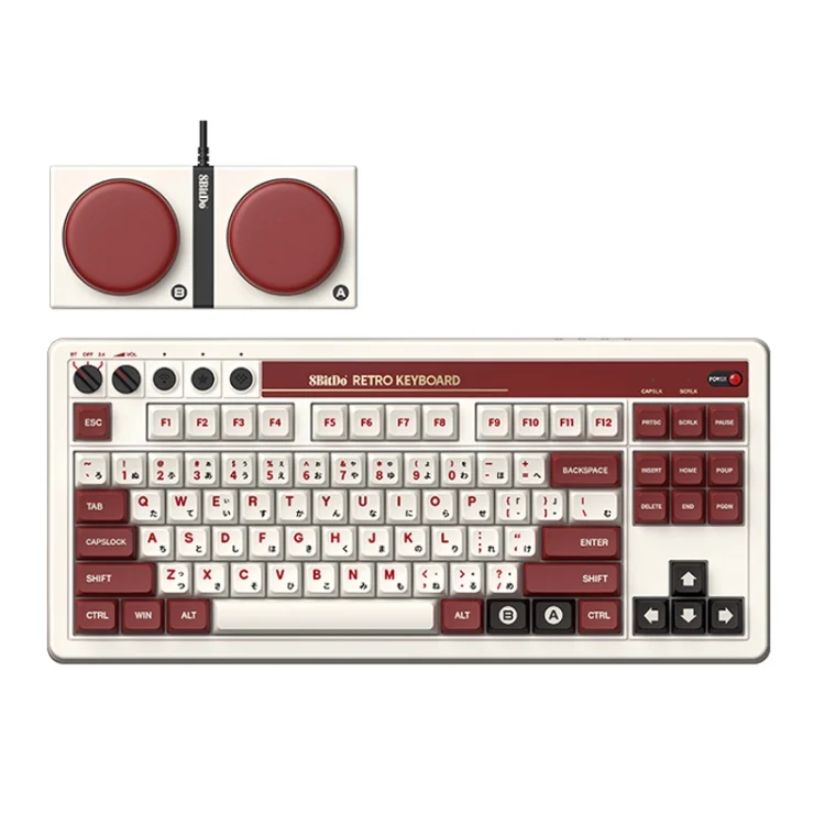 8Bitdo Retro Wireless Bluetooth Tri-Mode Mechanical Keyboard