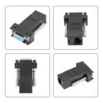 DB15 VGA Female to RJ45 8P Female Adapter - Image 4