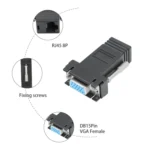 DB15 VGA Female to RJ45 8P Female Adapter - Image 6
