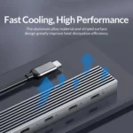 ORICO DHF-4C 4 in 1 USB-C / Type-C Interface Multifunctional Docking Station HUB - Image 4