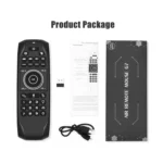 G7V Pro 2.4GHz Fly Air Mouse LED Backlight Wireless Keyboard Remote Control with Gyroscope for Android TV Box / PC, Support Intelligent Voice - Image 12