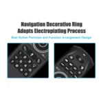 G7V Pro 2.4GHz Fly Air Mouse LED Backlight Wireless Keyboard Remote Control with Gyroscope for Android TV Box / PC, Support Intelligent Voice - Image 4