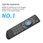 G21 2.4GHz Fly Air Mouse LED Backlight Wireless Keyboard Remote Control with Gyroscope for Android TV Box / PC, Support Intelligent Voice - Image 2