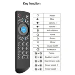 G21 2.4GHz Fly Air Mouse LED Backlight Wireless Keyboard Remote Control with Gyroscope for Android TV Box / PC, Support Intelligent Voice - Image 5