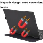 Leather Laptop Shockproof Protective Case With Stand - Image 4