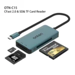 Onten C15 3 in 1 USB-C / Type-C to CFast 2.0 & SD & TF Card Reader - Image 2