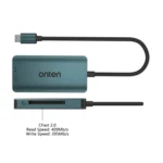 Onten C15 3 in 1 USB-C / Type-C to CFast 2.0 & SD & TF Card Reader - Image 5
