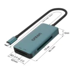 Onten C15 3 in 1 USB-C / Type-C to CFast 2.0 & SD & TF Card Reader - Image 7