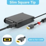 135W 20V 6.75A Laptop Notebook Power Adapter For Lenovo Big Square USB - Image 5
