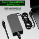 230W 19.5V 11.8A Laptop Notebook Power Adapter For Razer 3 Pin - Image 6