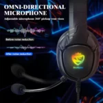 SoulBytes S20 RGB Light Gaming Headset with Mic - Image 3