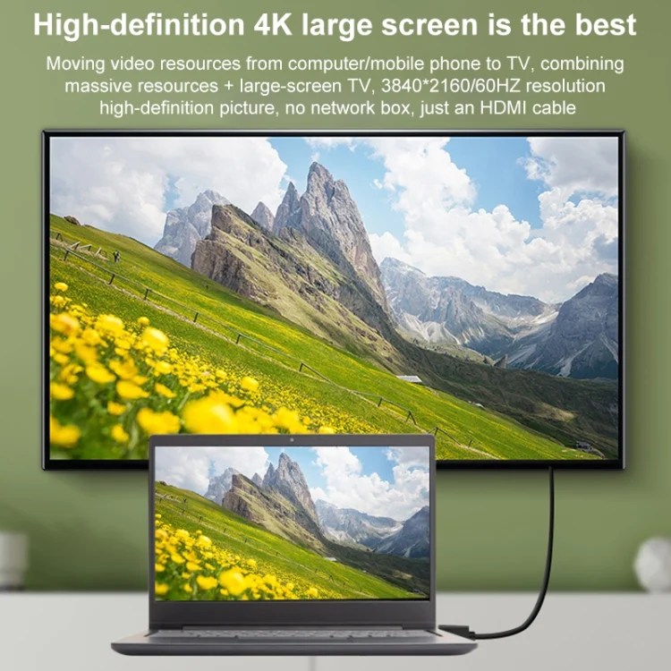 EDA006720801A_3.webp HDMI to Mini HDMI 4K UHD 18Gbps Video Connection Cable - Image 4