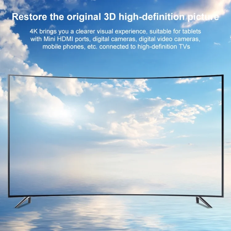 EDA006720801A_4.webp HDMI to Mini HDMI 4K UHD 18Gbps Video Connection Cable - Image 5