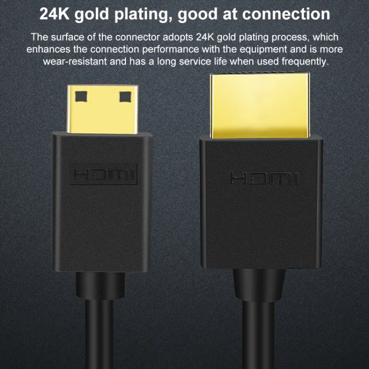 EDA006720801A_5.webp HDMI to Mini HDMI 4K UHD 18Gbps Video Connection Cable - Image 6