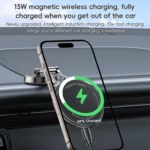 Yesido C306 15W Car Magnetic Wireless Charging Holder - Image 6