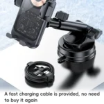 Yesido C307 15W Suction Cup Car Wireless Charging Holder - Image 8