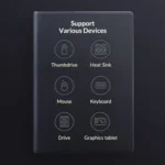 ORICO MINI-U32 3 in 1 USB Interface ABS Plastic Mini HUB Adapter - Image 8