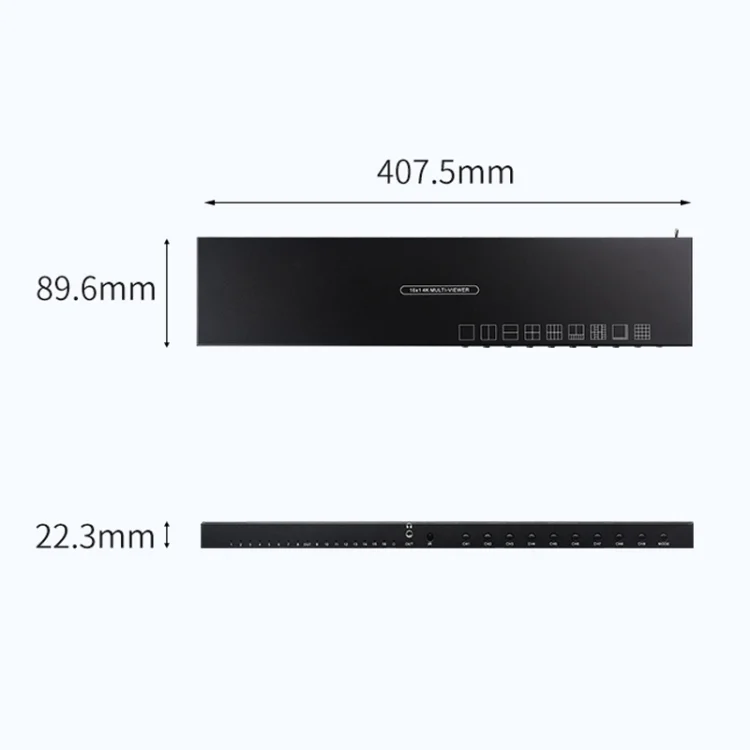 EDA0067657_B2.webp Measy MV43161 16-screen 4K HDMI 1080P Simultaneous Display Splitter - Image 3