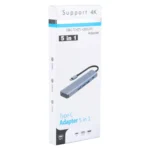 BYL-2319 5 in 1 USB-C / Type-C to USB3.0+USB-C / Type-C+HDTV Multi-function Docking Station - Image 8