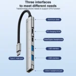 5 in 1 USB-C / Type-C Interface Multi-function HUB Adapter - Image 4