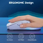 ONIKUMA CW917 RGB 4800DPI Dual Mode Wired + 2.4GHz Wireless Mouse - Image 3