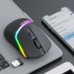 iMICE G902 Bluetooth Dual Mode 6-Key Silent Wireless Gaming Mouse - Image 4