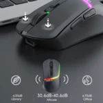 iMICE G902 Bluetooth Dual Mode 6-Key Silent Wireless Gaming Mouse - Image 5