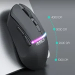 iMICE G902 Bluetooth Dual Mode 6-Key Silent Wireless Gaming Mouse - Image 7