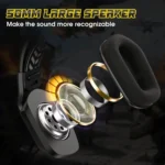 ONIKUMA X13 RGB Colorful Lighting Wired Gaming Headset with Microphone - Image 7