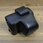 Full Body Leather Camera Case Bag with Strap