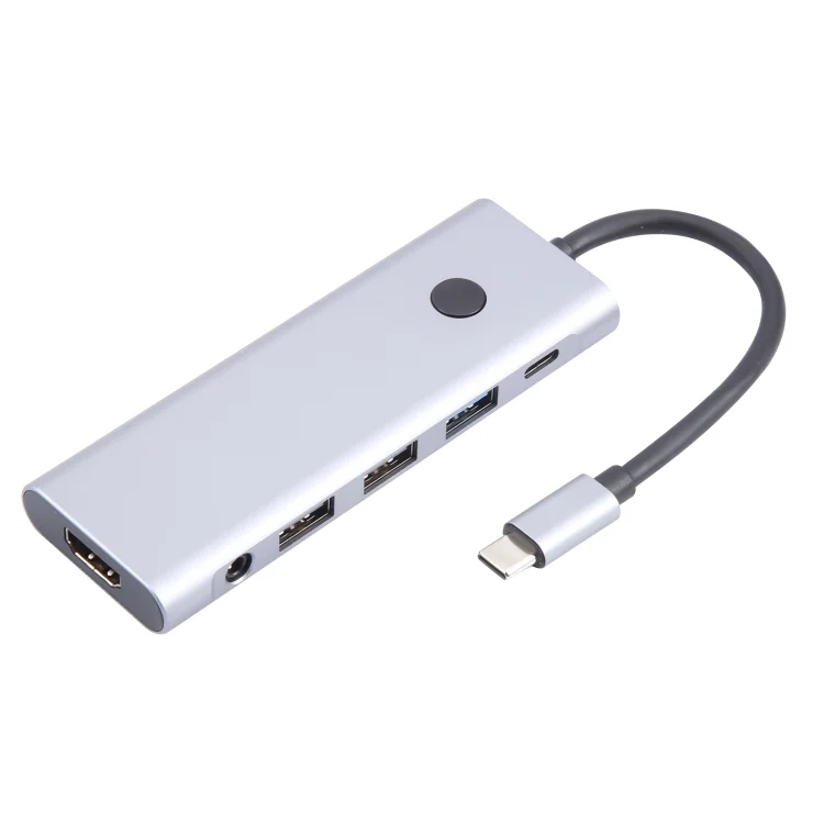 EDA0068935.webp BYL-2410 9 in 1 Type-C to USB Multi-function Docking Station - Image 1