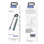 Onten UA972C 7 in 1 USB3.0 to USB3.0 + USB2.0x2 + Type-Cx4 HUB Docking Station - Image 5