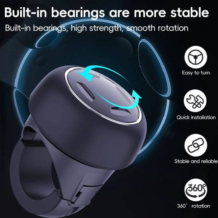 EDA006910001A_2.webp 3R-2255 Car Steering Wheel Booster Ball Car Steering Wheel Turning Aid with Light - Image 3