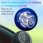 3R-2255 Car Steering Wheel Booster Ball Car Steering Wheel Turning Aid with Light - Image 6