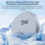 YCE-V195F USB-C / Type-C to M.2 NVMe Magnetic Hard Drive Enclosure - Image 11