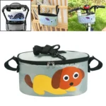 Car Baby Storage Bag Electromobile Bicycle Cart Storage Bag Hanging Bag with Cover