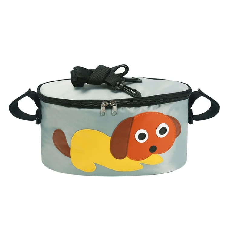 EDA00693001E_1.webp Car Baby Storage Bag Electromobile Bicycle Cart Storage Bag Hanging Bag with Cover - Image 2