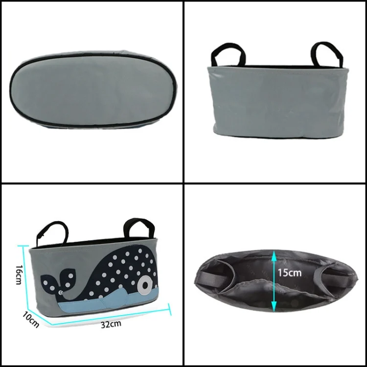 EDA00693001E_4.webp Car Baby Storage Bag Electromobile Bicycle Cart Storage Bag Hanging Bag with Cover - Image 5