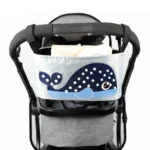 Car Baby Storage Bag Electromobile Bicycle Cart Storage Bag Hanging Bag with Cover - Image 7