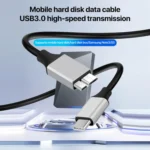 USB-C / Type-C 3.0 to Micro B Mobile Hard Disk Adapter Cable - Image 3