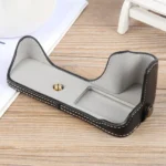 Buffalo Texture PU Leather Camera Half Case Base - Image 3
