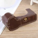 Glossy PU Leather Camera Half Case Base - Image 4