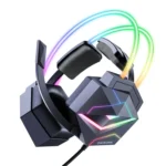 ONIKUMA X20 RGB Colorful Head-mounted Wired Gaming Earphone, Length: 1.8m - Image 2