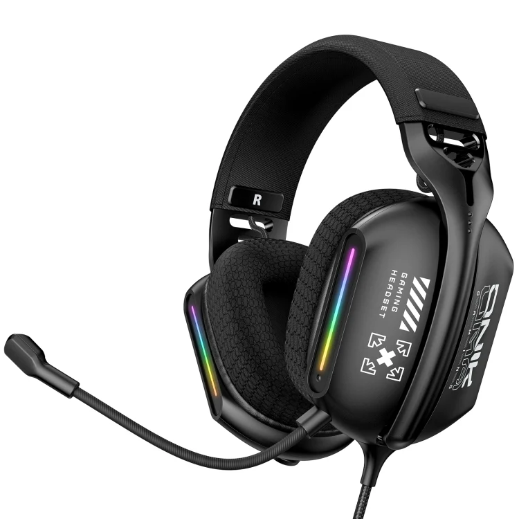 ONIKUMA X12 USB / 3.5mm Wired RGB Light Gaming Headset with Mic, Cable length: 2.2m
