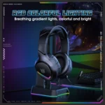 ONIKUMA X31 USB /  3.5mm Wired RGB Light Gaming Headset with Mic, Cable length: 2.2m - Image 6