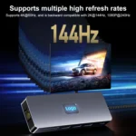 BYL-2411 11 in 1 Type-C HUB Docking Station with 3 x USB3.0, PD100W, SD/TF, RJ45, Type-C, VGA, HDTV, 3.5mm Jack - Image 4