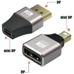 8K 60Hz Male Displayport to Female Mini Displayport Adapter DP Converter - Image 2
