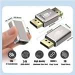 8K Ultra DP Male to Female Adapter - Image 2